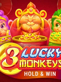 3 Lucky Monkeys Hold & Win